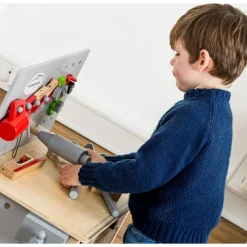 Legeværktøj<mamamemo Værkstedsbænk i træ