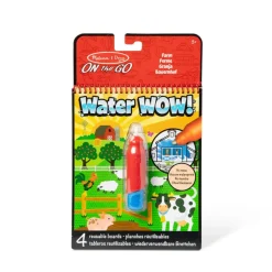 Legetøj Til Ferien|Tegne- & Malegrej<Melissa & Doug Water Wow, Mal med vand - Bondegård