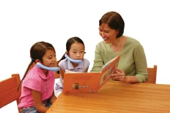 Mundmotorik|Hjælpemidler< WhisperPhone Junior m. headset