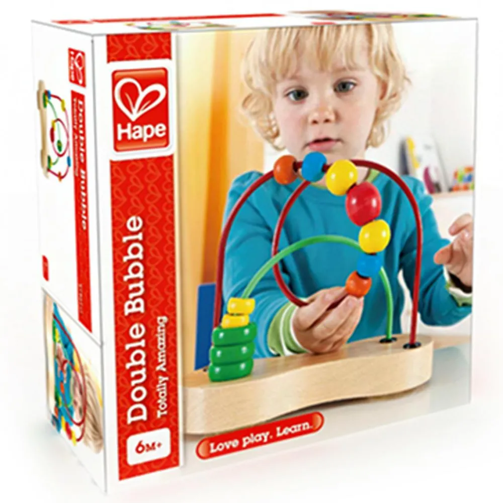 Babylegetøj|Tumlinge Legetøj<Hape Wirebane med sugekop