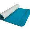 Mindfulness For Børn|Børneyoga< Yogamåtte 183 x 61 cm - Blå/Grå